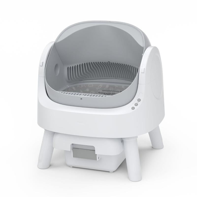 【Limited to 100 orders, off sale when sold out.】PetPivot Autoscooper 11 Open-Top Self-Cleaning Cat Litter Box，Odor-Free Waste Disposal includes Trash Bags