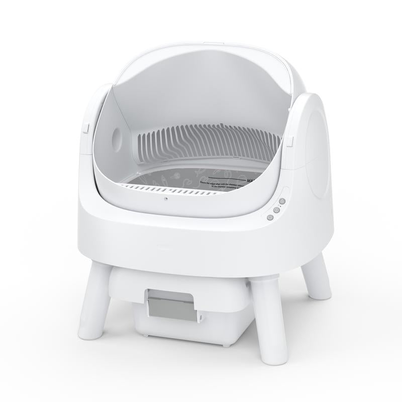 【Limited to 100 orders, off sale when sold out.】PetPivot Autoscooper 11 Open-Top Self-Cleaning Cat Litter Box，Odor-Free Waste Disposal includes Trash Bags